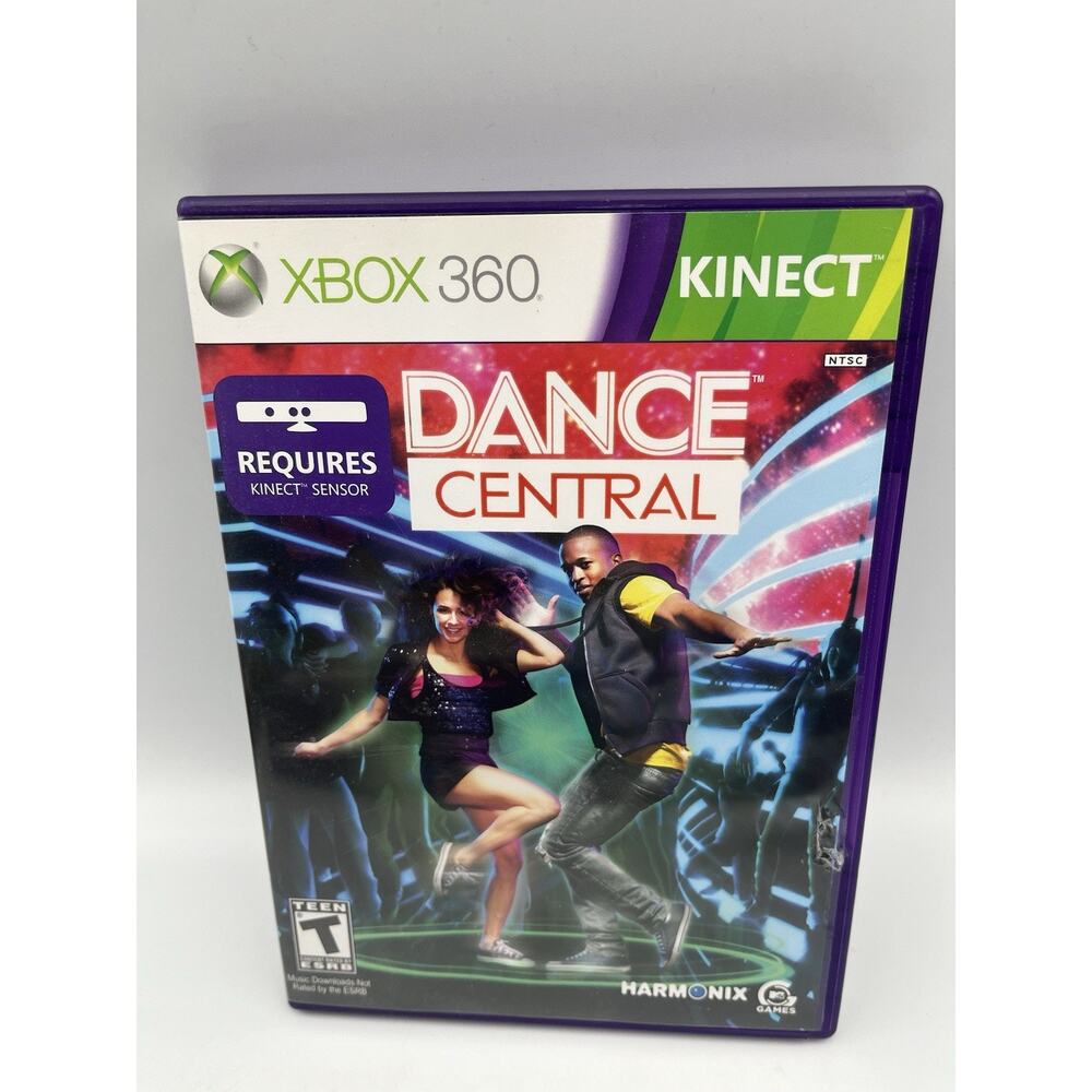 Dance Central (Microsoft Xbox 360, 2010) Complete and Tested